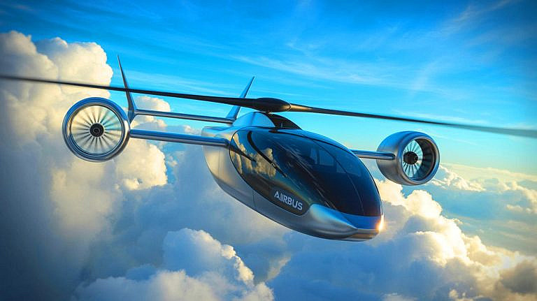 Airbus Racer: гибридный летательный аппарат с уникальной архитектурой, скоростью 420 кмч и экономией топлива до 20.