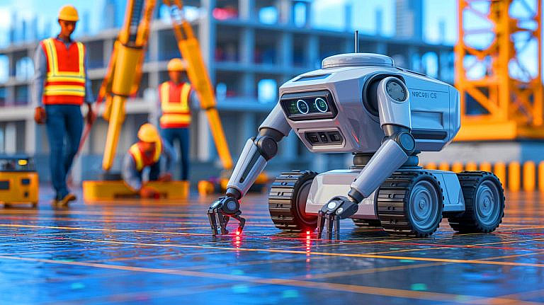 Робот CivDot от Civ Robotics ускоряет топосъемку в 8 раз, отмечая до 3000 точек в день с точностью 8 мм. Совместим с Trimble, Topcon и Leica.
