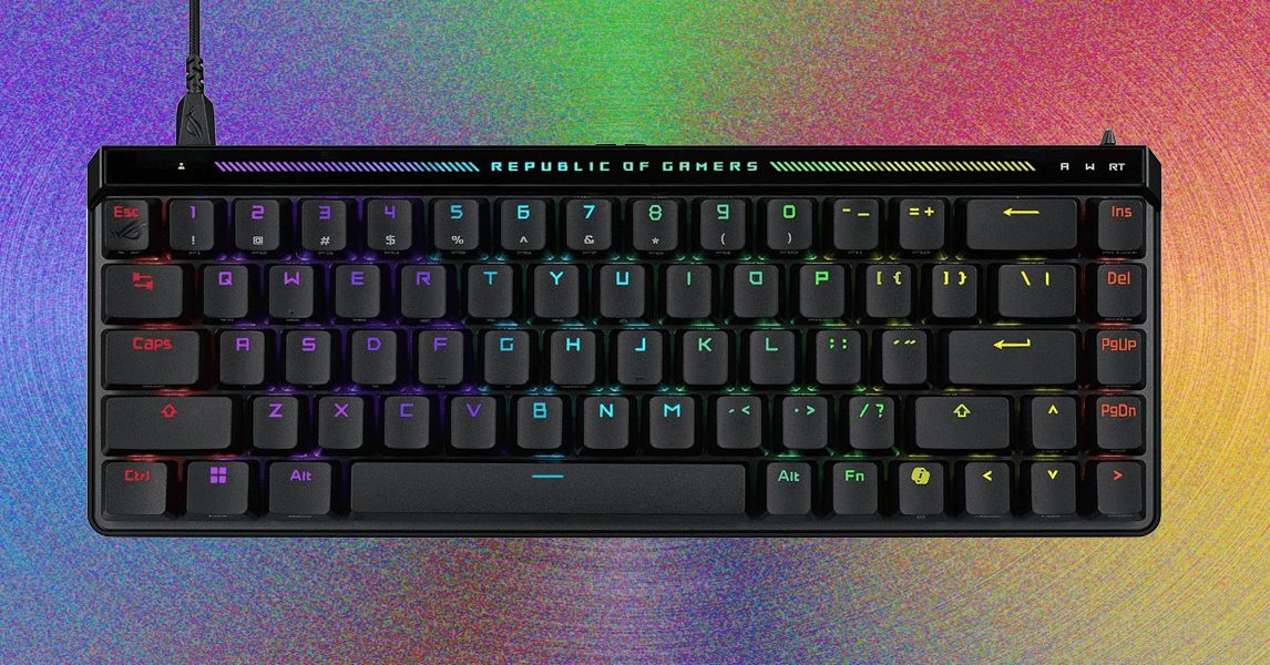 Asus ROG Falchion Ace HFX игровая клавиатура с переключателями Холла, Rapid Trigger и удобным софтом. Инновации и странности в одном корпусе.