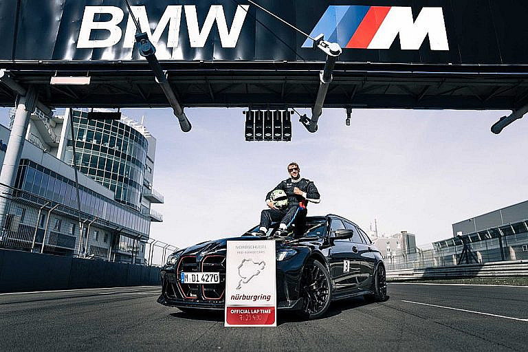 BMW M3 CS Touring установил рекорд Нюрбургринга среди универсалов с временем 7:29.490, подтвердив статус эталона динамики.