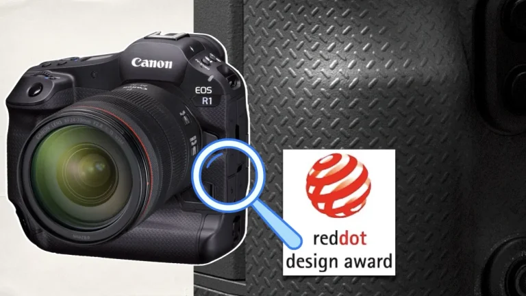 Canon EOS R1 получил Red Dot Design Award 2025 за эргономичную рукоятку, сочетая инновации и надежность в профессиональной беззеркальной камере.