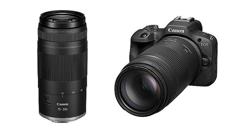 Новый бюджетный телеобъектив Canon RF75-300mm F4-5.6 для начинающих фотографов с фокусным расстоянием до 480 мм.