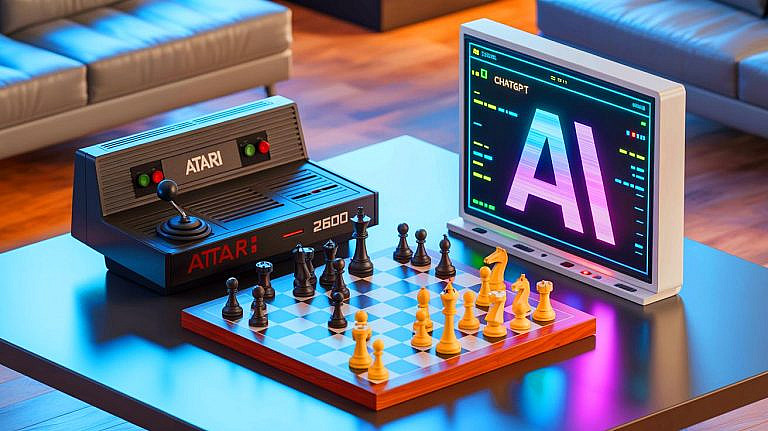 Atari 2600 обыграла ChatGPT в шахматах, показав ограничения языковых моделей в логических играх. Специализированные алгоритмы побеждают.