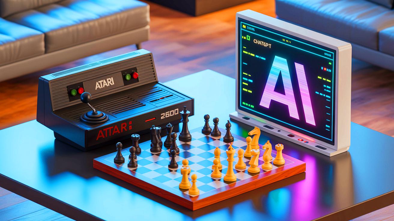 Atari 2600 обыграла ChatGPT в шахматах, показав ограничения языковых моделей в логических играх. Специализированные алгоритмы побеждают.
