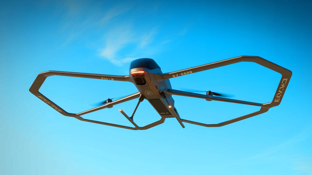 Fly-R представил дрон R2-600 с гибридной установкой и ромбовидными крыльями. Доступная цена и военный потенциал привлекают внимание.