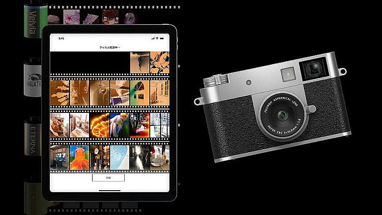 Приложение FUJIFILM X half для iOS и Android цифровой компаньон для камеры X half Compact. Просмотр, передача снимков и создание диптихов без проводов.