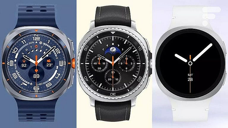 Новые Galaxy Watch 8, 8 Classic и Ultra в синем цвете: дизайн, дата презентации и инсайды от Эвана Бласса.