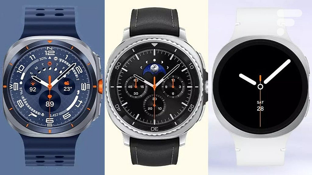 Новые Galaxy Watch 8, 8 Classic и Ultra в синем цвете: дизайн, дата презентации и инсайды от Эвана Бласса.