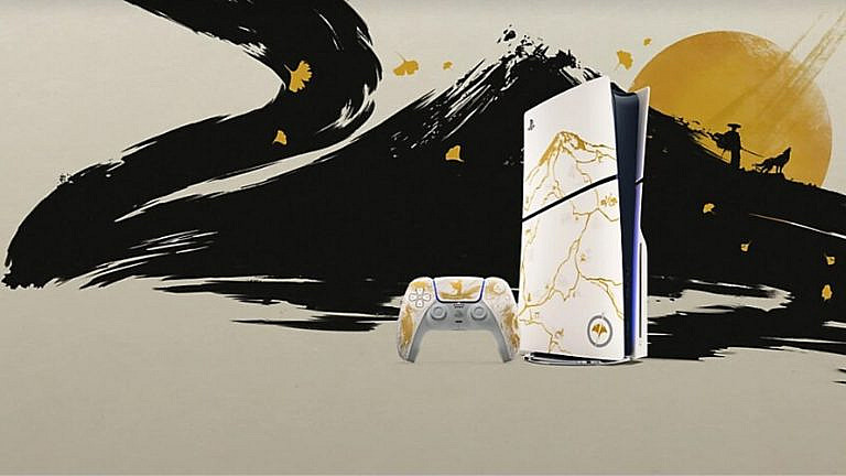 Sony представила лимитированные комплекты PS5 в дизайне Ghost of Yotei с золотыми и черными акцентами. В продаже с 2 октября.