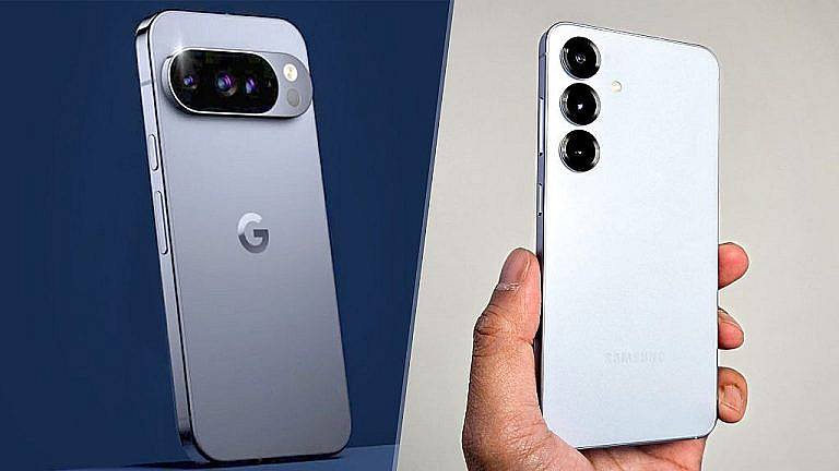 Сравнение Google Pixel 10 и Samsung Galaxy S25: два флагмана 2025 года с мощными камерами, AI-функциями и топовыми характеристиками.