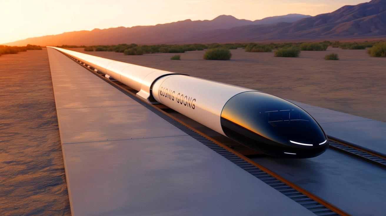 Hyperloop Илона Маска переходит от теории к практике: The Boring Company тестирует систему в реальных условиях. Скорость до 1100 кмч изменит транспорт будущего.