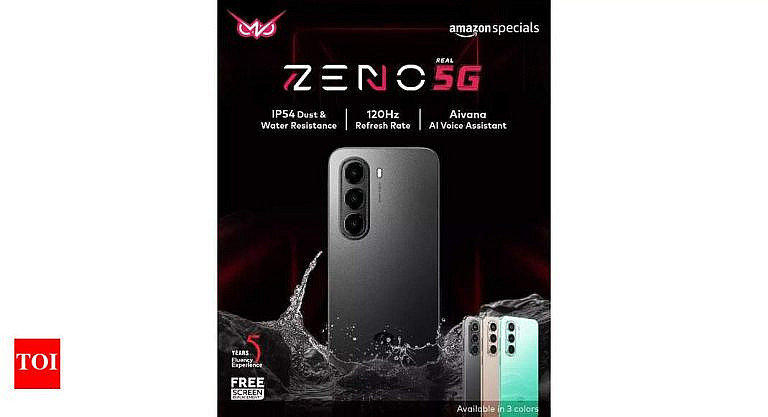 Новый itel Zeno 5G с 6.67-дюймовым экраном, 50 Мп камерой и аккумулятором 5000 мАч. Цена от 9299 рупий в Индии.