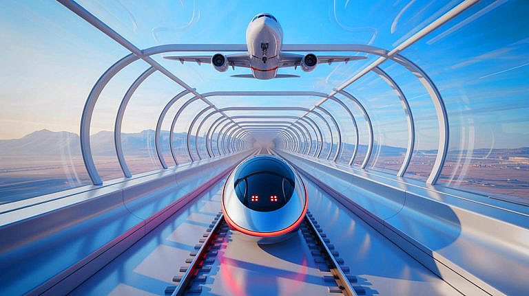 Китайский Hyperloop на магнитной подушке разгоняется до 1000 кмч, сокращая время в пути. Технология будущего или дорогостоящий эксперимент?