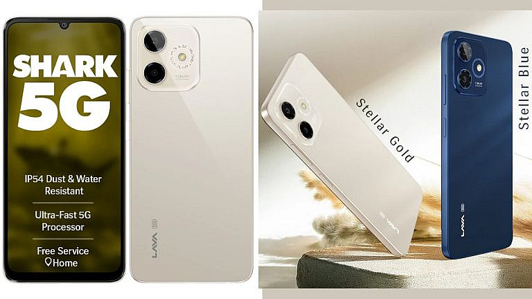 Lava Shark 5G новый бюджетный смартфон с 6,75-дюймовым HD экраном 90 Гц, процессором Unisoc T765, 5G, 5000 мАч батареей и Android 15. Цена 7999 рупий.