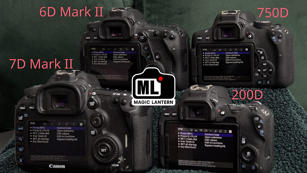 Magic Lantern - кастомная прошивка для камер Canon, открывающая скрытые функции. Новая версия поддерживает EOS 200D, 6D Mark II, 7D Mark II и другие модели.