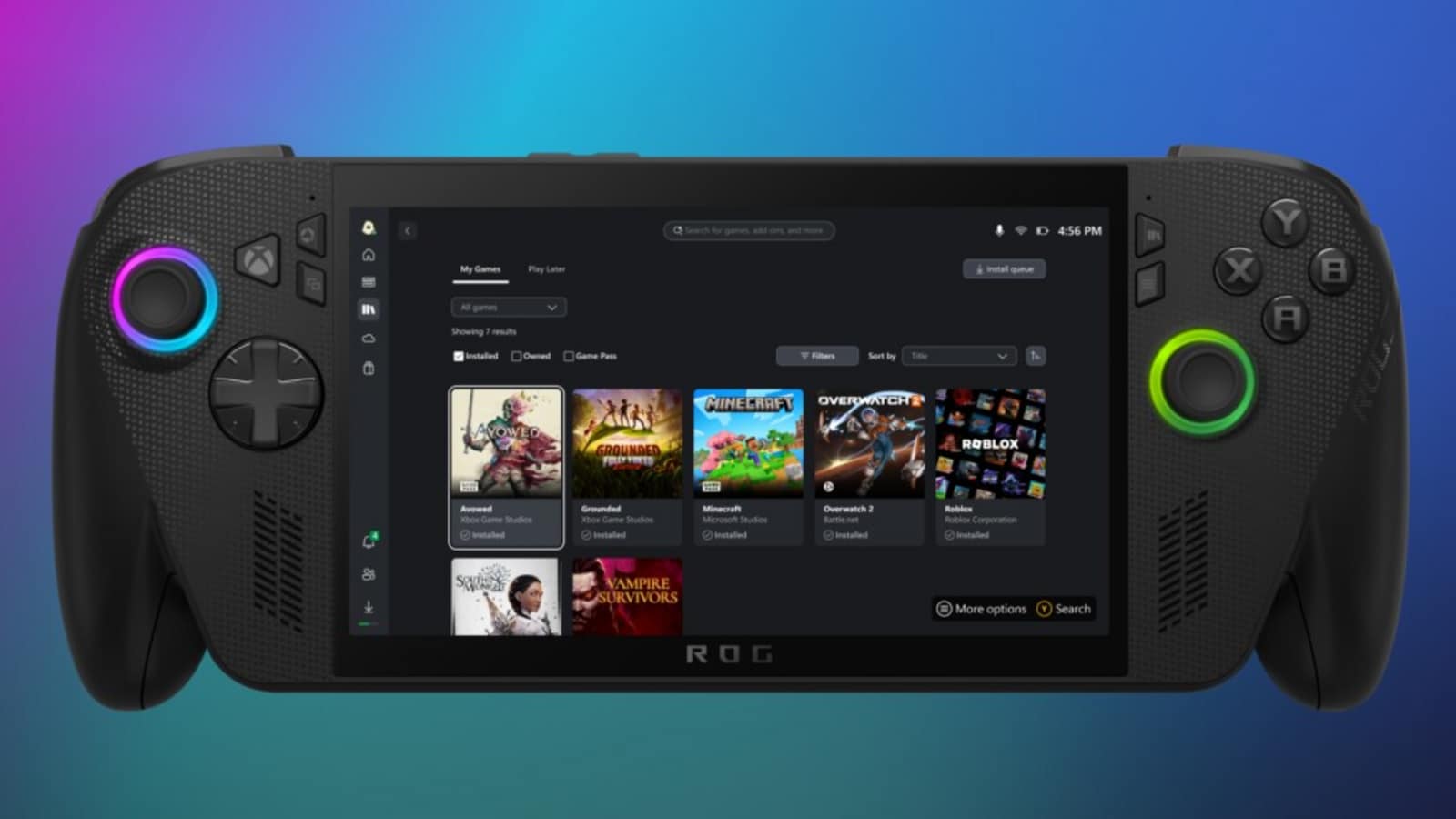 Microsoft тестирует функцию для Xbox Insiders, объединяющую игры из разных магазинов в единую библиотеку на Windows 11. Доступно в PC Gaming Preview.
