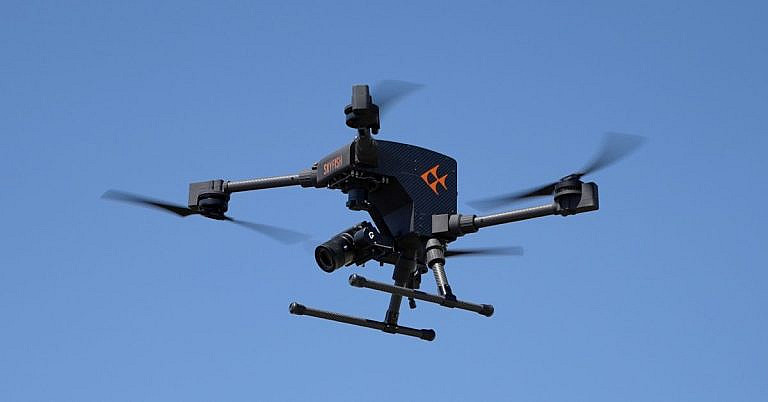 Американский дрон Osprey от Skyfish: альтернатива DJI с автономным полетом, 50 мин в воздухе и точностью до сантиметра.