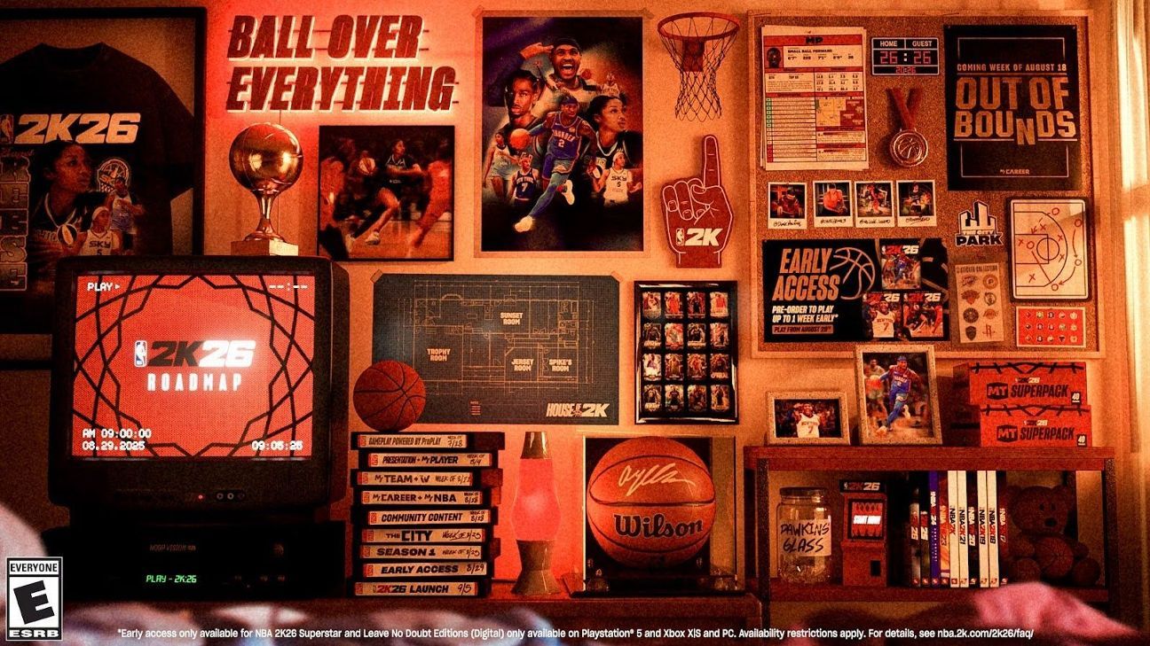 NBA 2K26: геймплейные изменения, новые режимы и улучшенная кастомизация. Анонсы с 28 июля по 25 августа.