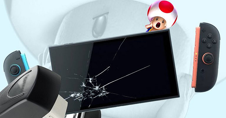 Nintendo Switch 2 пострадала из-за степлера GameStop: покупатели обнаружили дыры в экранах. Компания обещает замену повреждённым консолям.