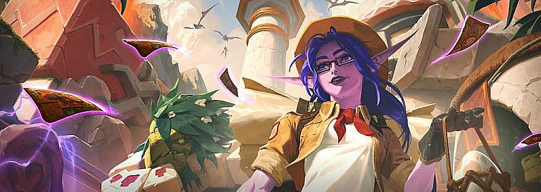 Новое дополнение Hearthstone The Lost City of UnGoro: 145 карт, квестовые заклинания, механика Kindred и знакомые персонажи. Выход 8 июля.