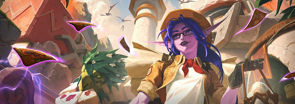 Новое дополнение Hearthstone The Lost City of UnGoro: 145 карт, квестовые заклинания, механика Kindred и знакомые персонажи. Выход 8 июля.