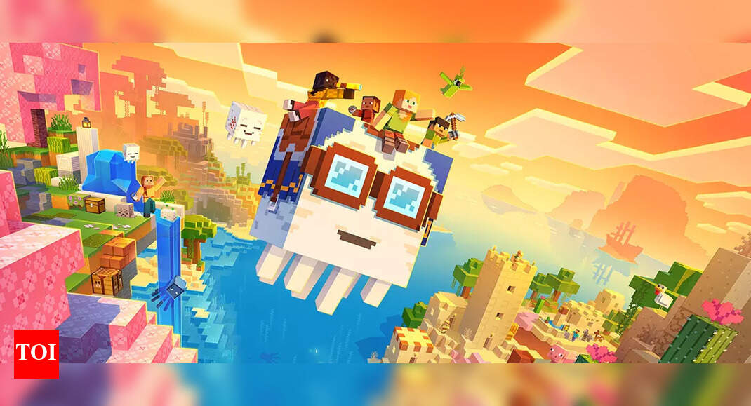Minecraft обновился до Chase the Skies: новые мобы, испытания и награды. Улучшенная графика, крафт седел и механика поводков.