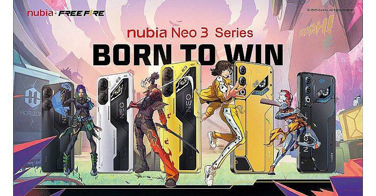 nubia Neo 3 — официальный смартфон для Garena Free Fire