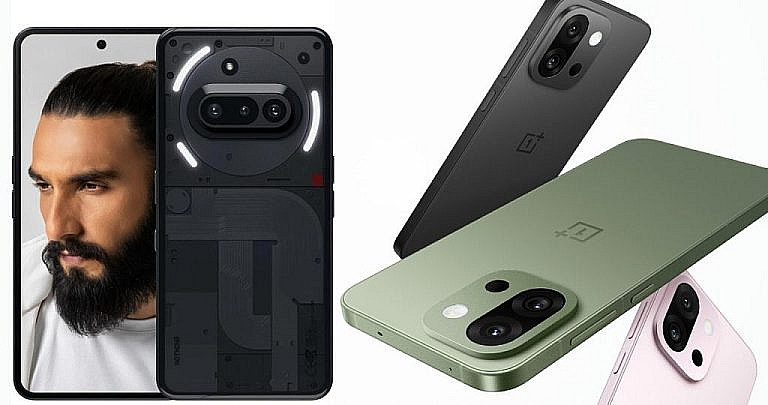 OnePlus 13s и Nothing Phone 3: сравнение дизайна, характеристик и цен грядущих флагманов. Узнайте, чем отличаются новинки.