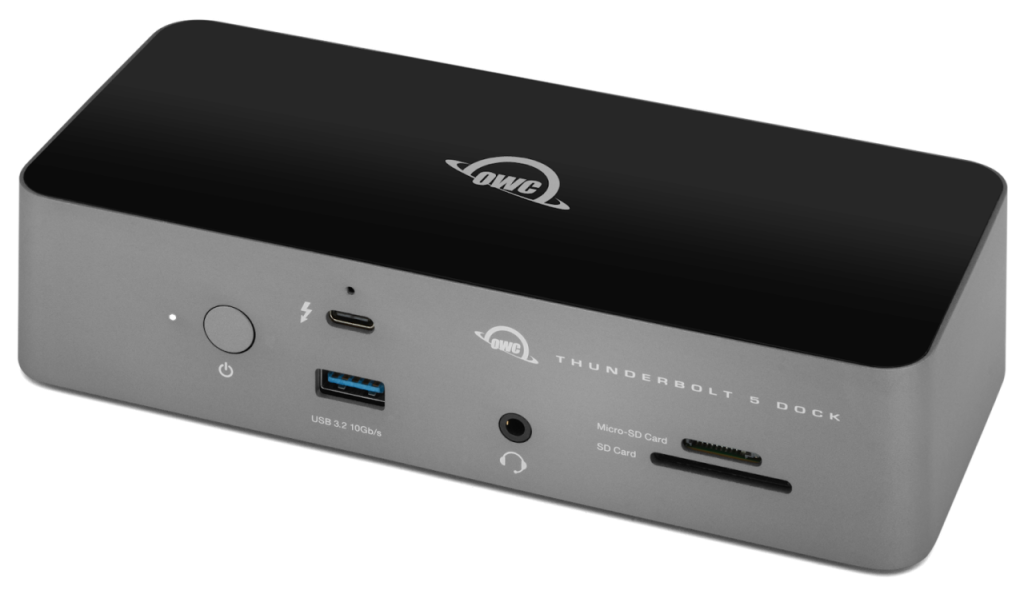 OWC Thunderbolt 5 Dock мощная док-станция для профессионалов с поддержкой 8K-дисплеев, скоростью до 120 Гбитс и зарядкой 140 Вт. Идеальна для видеоредакторов и мобильных создателей контента.