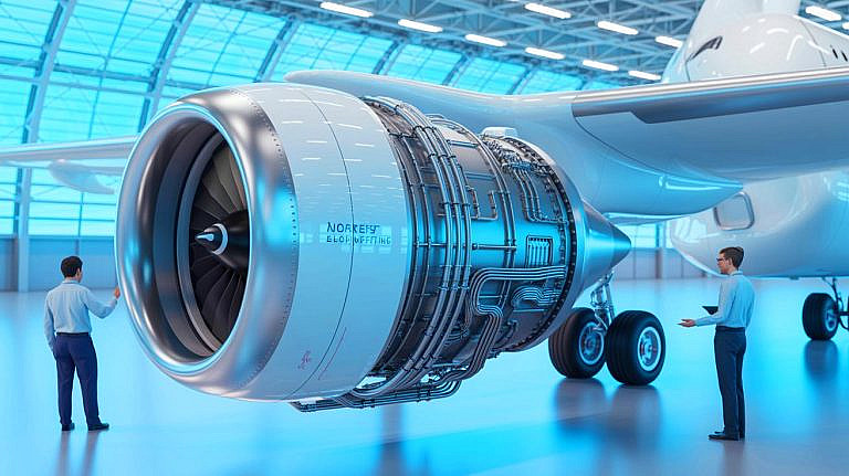 Safran получил сертификацию для первого в мире электрического авиационного двигателя Engineus 100 мощностью 125 кВт, весом 40 кг. Прорыв в устойчивой авиации.