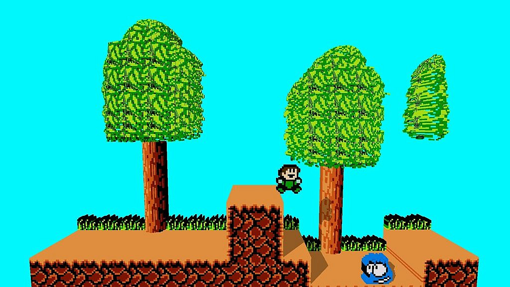 3D-эмулятор NES 3dSen превращает классические 2D-игры в трехмерные миры с поддержкой VR. Доступен на Steam для Windows, Mac и Linux.