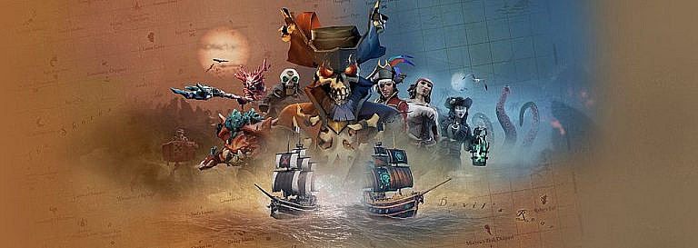 Sea of Thieves на Battle.net: стань капитаном, ищи сокровища и переживи приключения в открытом мире. Новый 16-й сезон с наградами и испытаниями.