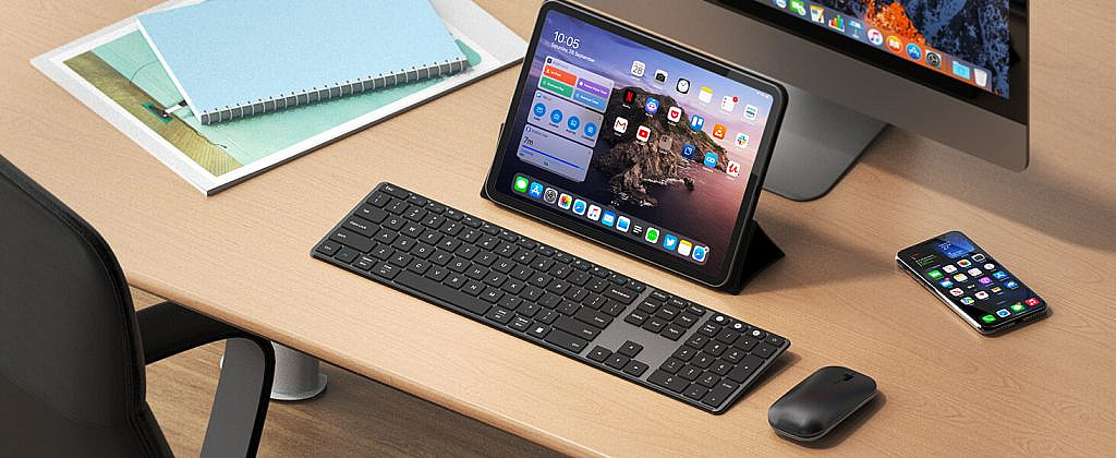 Новые беспроводные клавиатуры и мыши Seenda Sleek и Creative: стильный дизайн, эргономика и совместимость с разными ОС.
