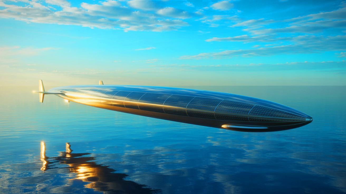 Солнечный дирижабль Solar Airship One инновационный экотранспорт на солнечной энергии и водороде для кругосветных перелетов без выбросов.