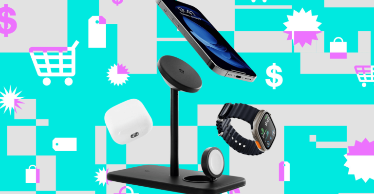 Twelve South HiRise 3 Deluxe компактная зарядная станция для Apple-устройств с MagSafe 15W, быстрой зарядкой Apple Watch и AirPods. Эргономика, StandBy Mode и выгодная цена 79.99.