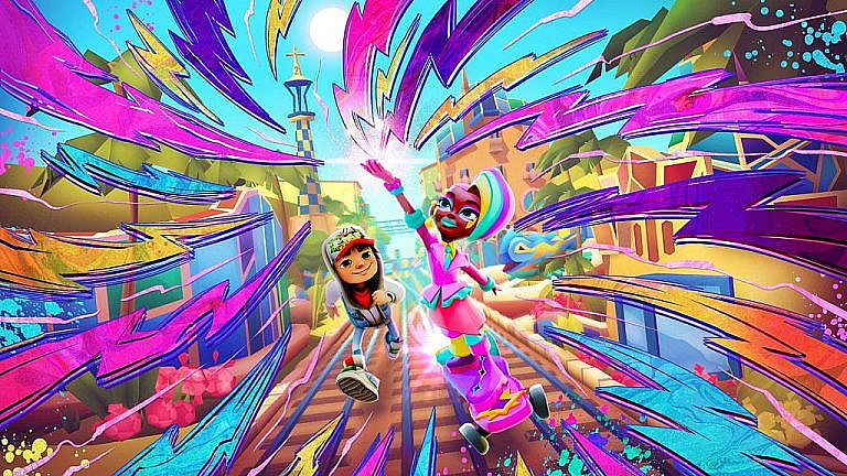 Subway Surfers празднует Pride Month 2025: новый персонаж Берта, Pride-фрейм и благотворительность. Обновление с 2 июня на пляжах Барселоны.