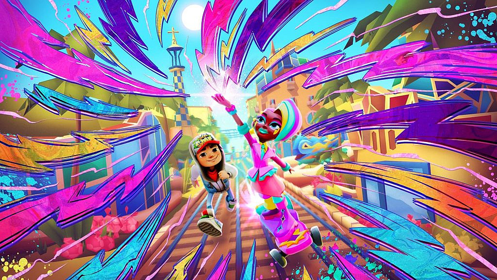 Subway Surfers празднует Pride Month 2025: новый персонаж Берта, Pride-фрейм и благотворительность. Обновление с 2 июня на пляжах Барселоны.