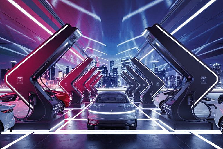 Китай лидирует в зарядных станциях для электромобилей: 1000 кВт, Huawei и BYD разрабатывают инновационные решения. Европа отстает.