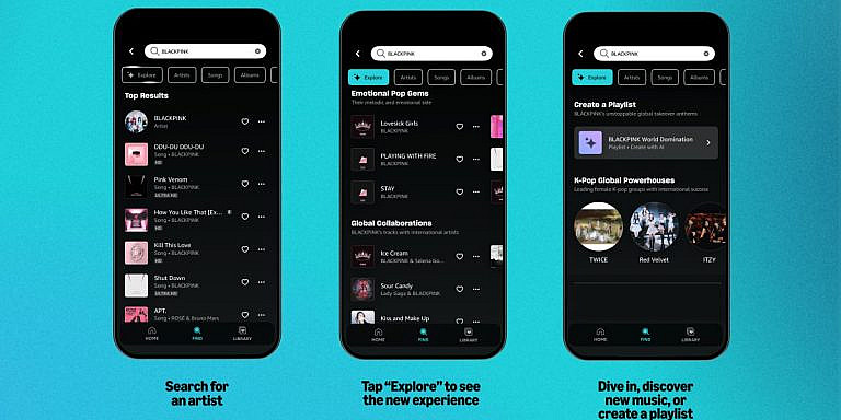 Amazon Music представил ИИ-поиск для подписчиков: персонализированные рекомендации, коллаборации и плейлисты в стиле любимых исполнителей.