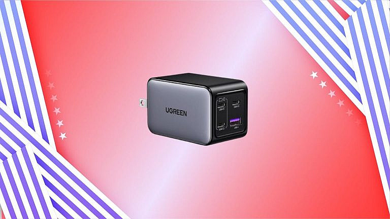 Ugreen USB-C Charger с 4 портами и мощностью 65 Вт. Компактный GaN-блок питания для ноутбуков и гаджетов со скидкой 40.