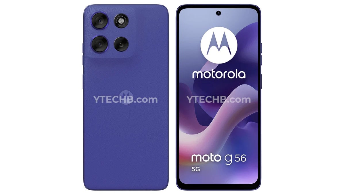 Motorola Moto G56: новый смартфон среднего уровня с экраном 6.72', камерой 50 МП, батареей 5200 мАч и чипсетом Dimensity 7060. Ожидается в Европе по цене от 270 евро.