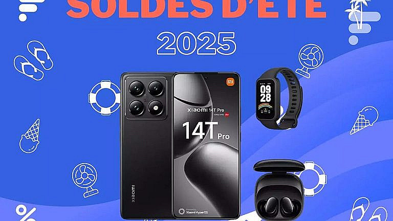 Выгодный комплект Xiaomi 14T Pro, Smart Band 9 Active и Redmi Buds 6 Play за 699,99 в Boulanger. Летние скидки до 22 июля 2025 года.